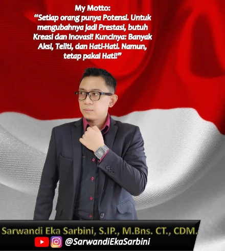 H. Sarwandi Eka Sarbini, S.IP., M.Bns. CT., CDM.